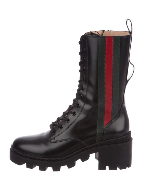 gucci waterproof boots|high top Gucci boots.